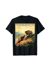Born Theodore Roosevelt National Park T-Shirt