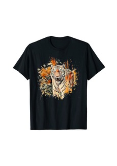 Born Tigers Swash School Spirit Orange  t shirt T-Shirt