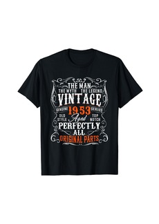 Born Vintage 1953 Man Myth Legend 70th Birthday Gift 70 Year Old T-Shirt