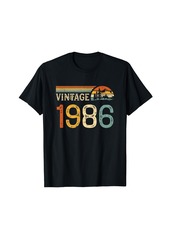Born Vintage Made in 1986 Birthday T-Shirt