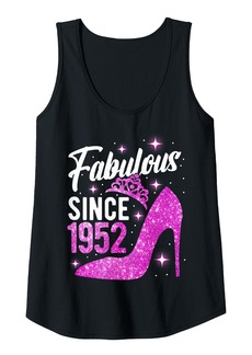 Womens Birthday Woman Fabulous Since 1952 Born In 1952 Tank Top