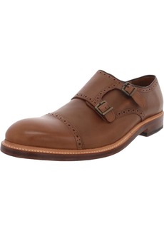 Bostonian Somerville Mix Mens Leather Round Toe Monk Shoes