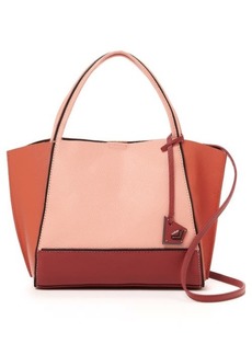 Botkier Bite Size Soho Leather Tote in Terracotta Combo at Nordstrom