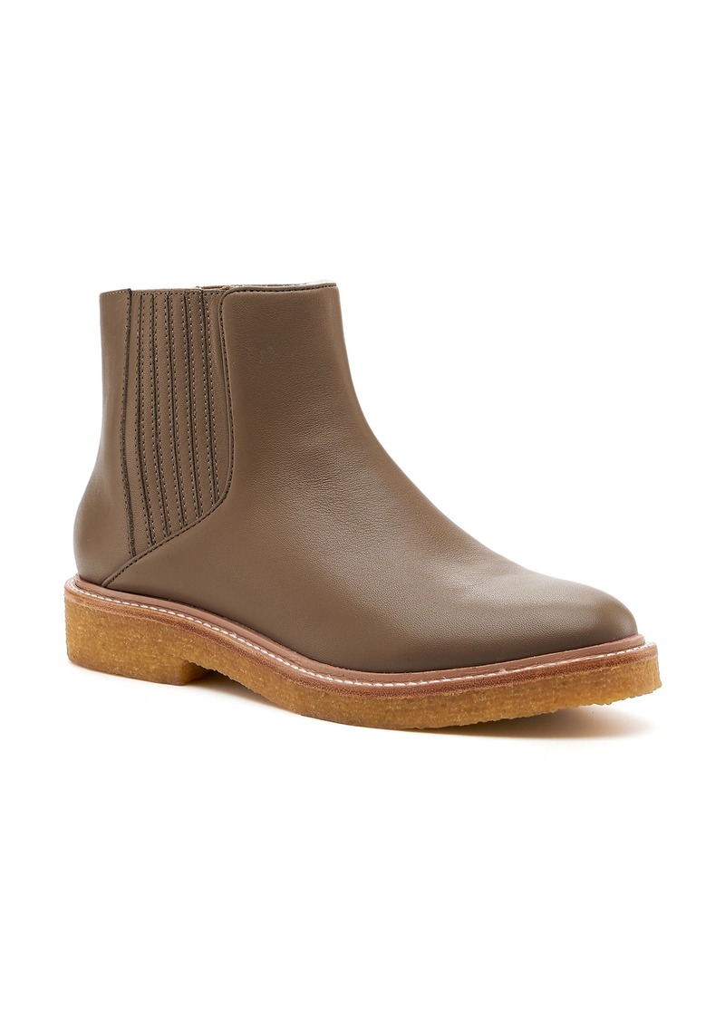 shearling lined chelsea boots