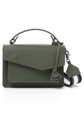 Botkier Cobble Hill Leather Crossbody Bag in Army Green at Nordstrom