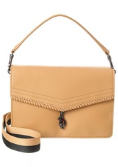 Botkier Trigger Flap Leather Hobo Bag