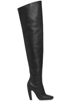 Bottega Veneta 100mm Canalazzo Thigh-high Leather Boots