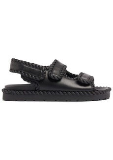 Bottega Veneta 45mm Jack Leather Flat Sandals