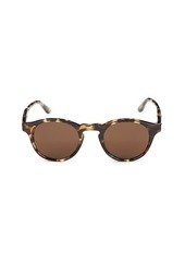 Bottega Veneta 49MM Round Sunglasses