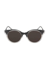 Bottega Veneta 50MM Core Round Sunglasses