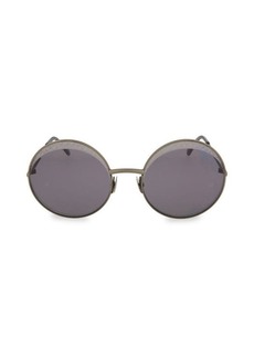 Bottega Veneta 60MM Round Sunglasses