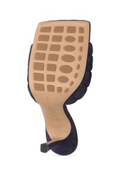 Bottega Veneta 90mm Denim & Leather Slide Sandals