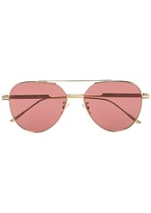 Bottega Veneta aviator-frame sunglasses
