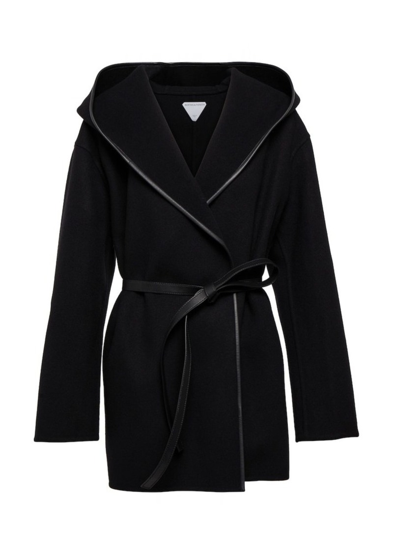 Bottega Veneta Belted wool and cashmere coat