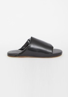 Bottega Veneta Black leather slides