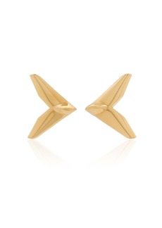 Bottega Veneta - 18K Gold-Plated Sterling Silver Earrings - Gold - OS - Moda Operandi - Gifts For Her