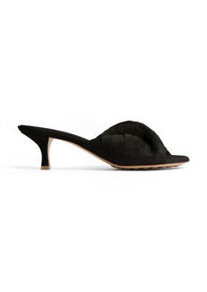 Bottega Veneta - Blink Intrecciato Leather Mules - Black - IT 39 - Moda Operandi