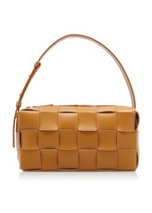 Bottega Veneta - Brick Cassette Intrecciato Leather Bag - Neutral - OS - Moda Operandi