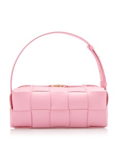 Bottega Veneta - Brick Cassette Leather Bag - Pink - OS - Moda Operandi