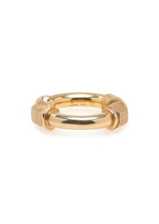 Bottega Veneta - Brushed Gold-Plated Sterling Silver Ring - Gold - IT 15 - Moda Operandi - Gifts For Her