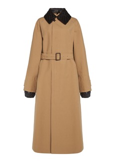 Bottega Veneta - Cotton Trench Coat - Neutral - IT 42 - Moda Operandi