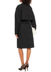 Bottega Veneta - Cutout coated cotton-blend dress - Black - IT 44