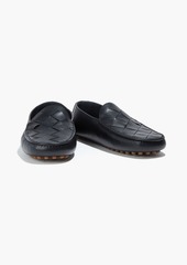 Bottega Veneta - Douglas intrecciato leather driving shoes - Black - EU 38.5