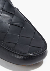 Bottega Veneta - Douglas intrecciato leather driving shoes - Black - EU 38.5