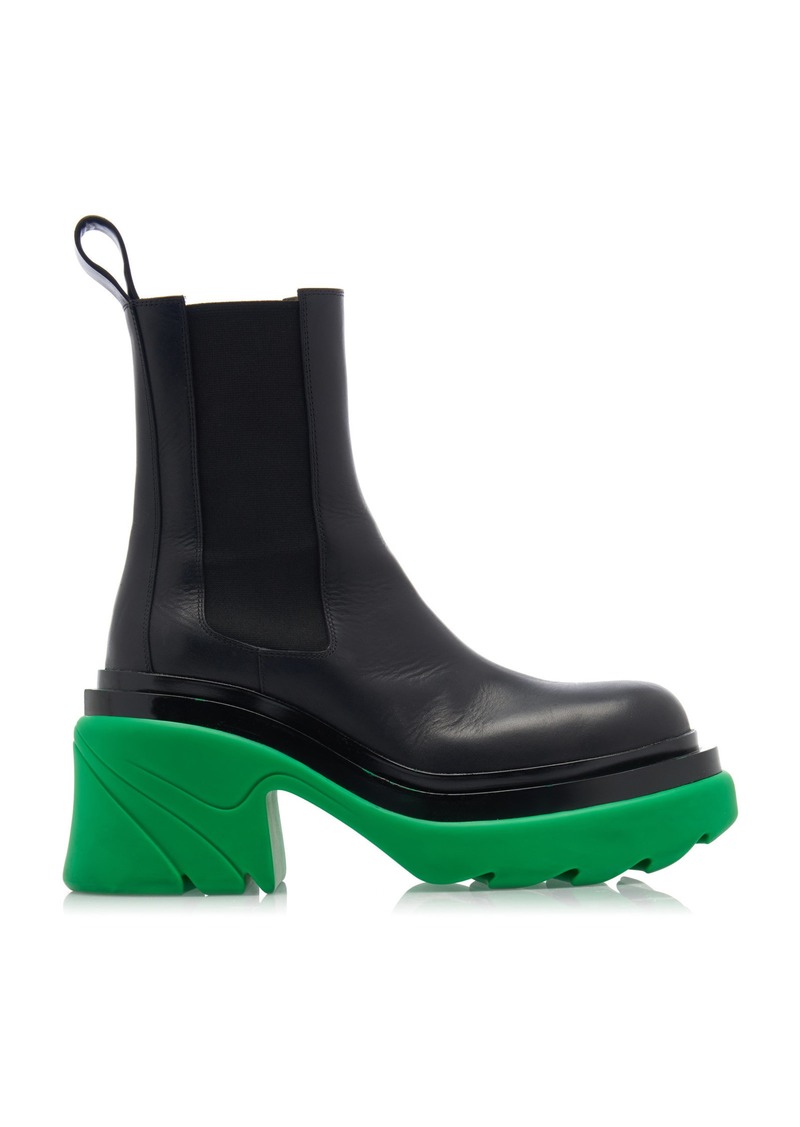 Bottega Veneta - Flash Ankle Boots - Green - IT 37.5 - Moda Operandi