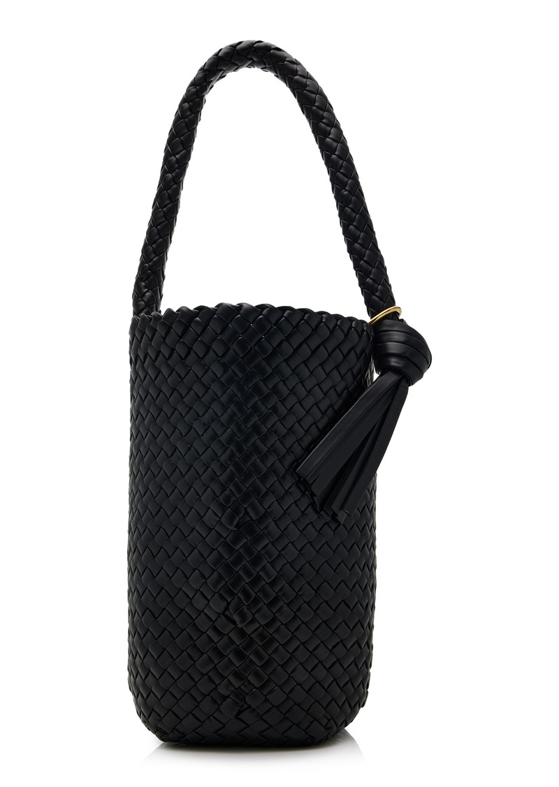 Bottega Veneta - Kalimero Large Leather Bucket Bag - Black - OS - Moda Operandi