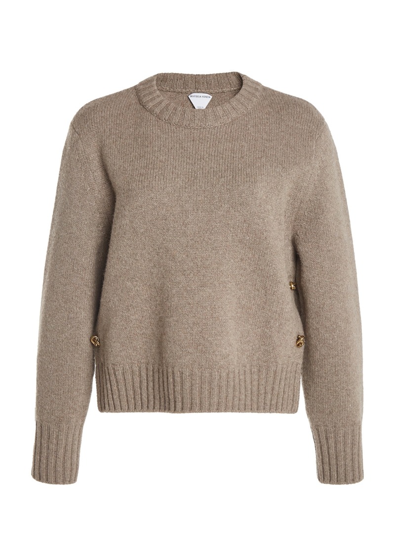 Bottega Veneta - Knit Wool Sweater - Neutral - L - Moda Operandi