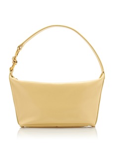 Bottega Veneta - Knot Baguette Leather Shoulder Bag - Yellow - OS - Moda Operandi