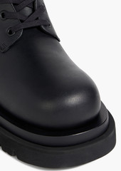 Bottega Veneta - Leather combat boots - Black - EU 35.5