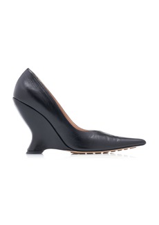 Bottega Veneta - Leather Pumps - Black - IT 41 - Moda Operandi