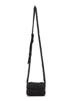 Bottega Veneta - Mini Cassette Nylon Crossbody Bag - Black - OS - Moda Operandi