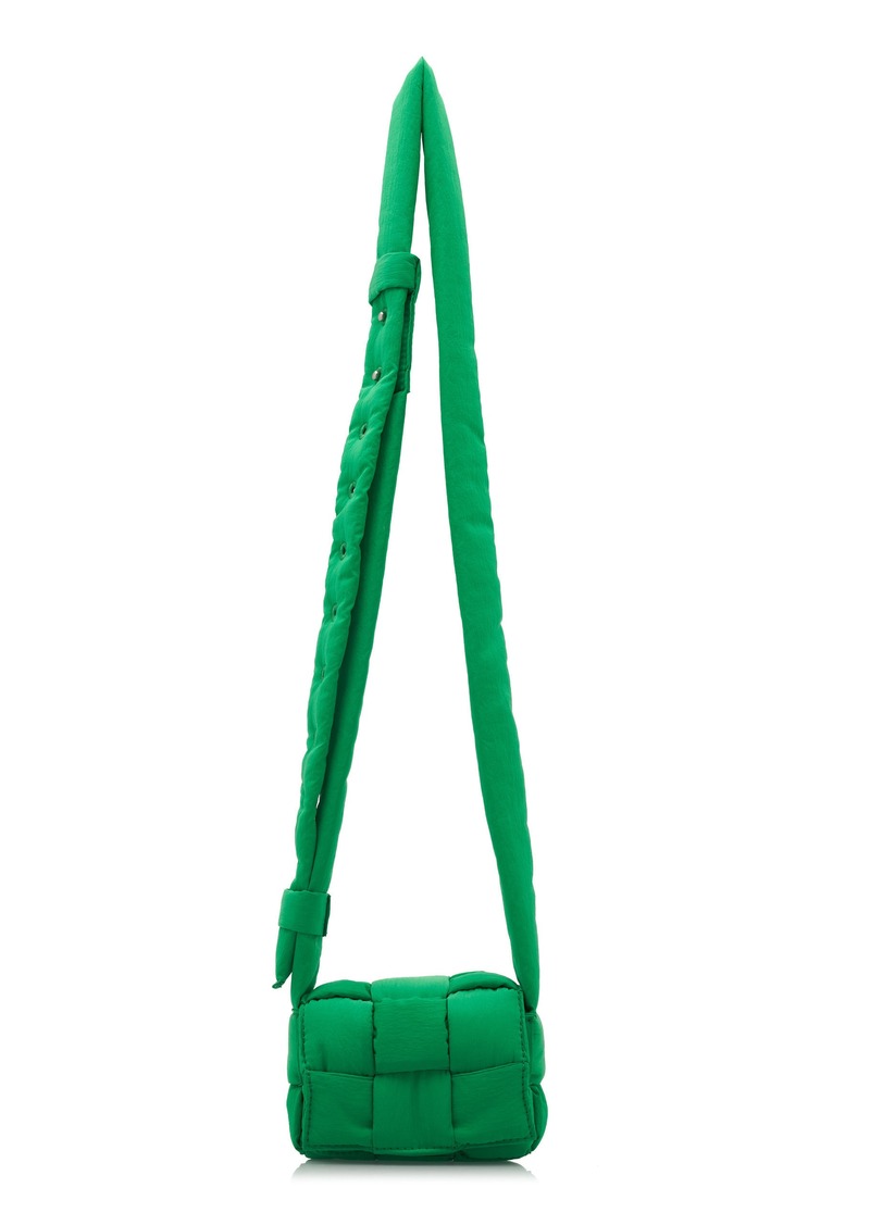 Bottega Veneta - Mini Cassette Nylon Crossbody Bag - Green - OS - Moda Operandi