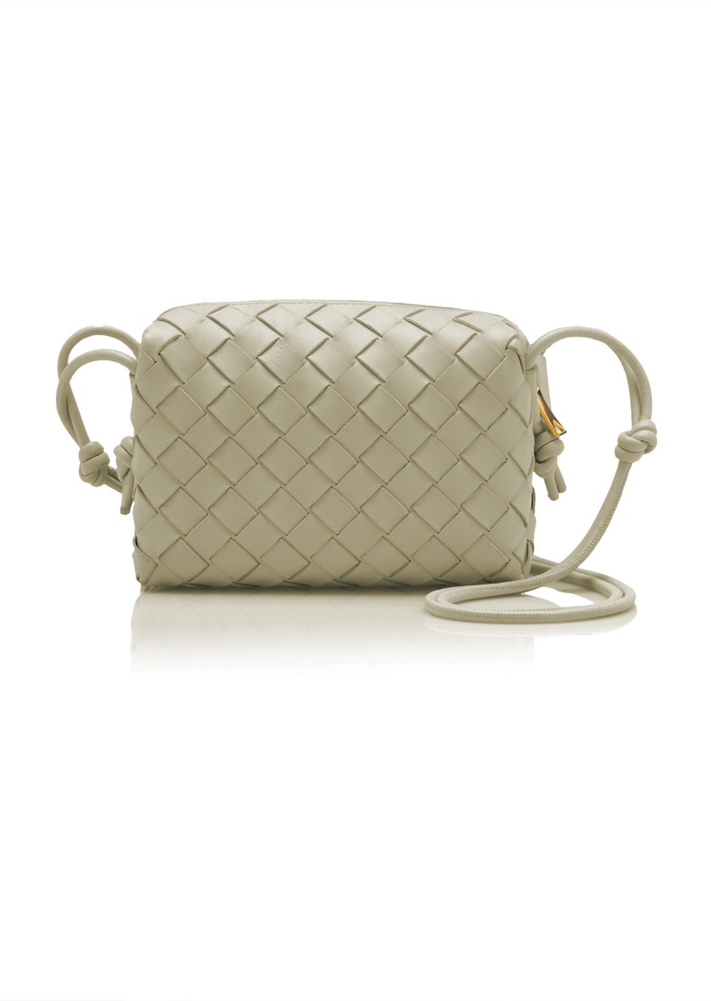 Bottega Veneta - Mini Loop Intrecciato Leather Camera Bag - Green - OS - Moda Operandi