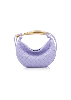Bottega Veneta - Mini Sardine Intrecciato Leather Bag - Purple - OS - Moda Operandi