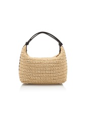 Bottega Veneta - Mini Wallace Crochet Raffia Bag - Neutral - OS - Moda Operandi