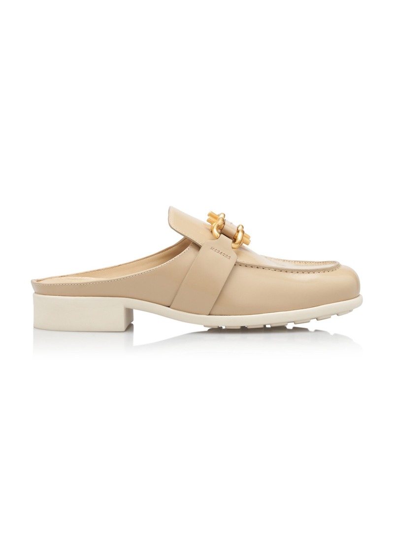 Bottega Veneta - Monsieur Leather Loafer Mules - Tan - IT 35 - Moda Operandi