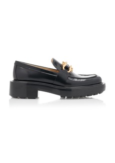 Bottega Veneta - Monsieur Leather Loafers - Black - IT 36 - Moda Operandi