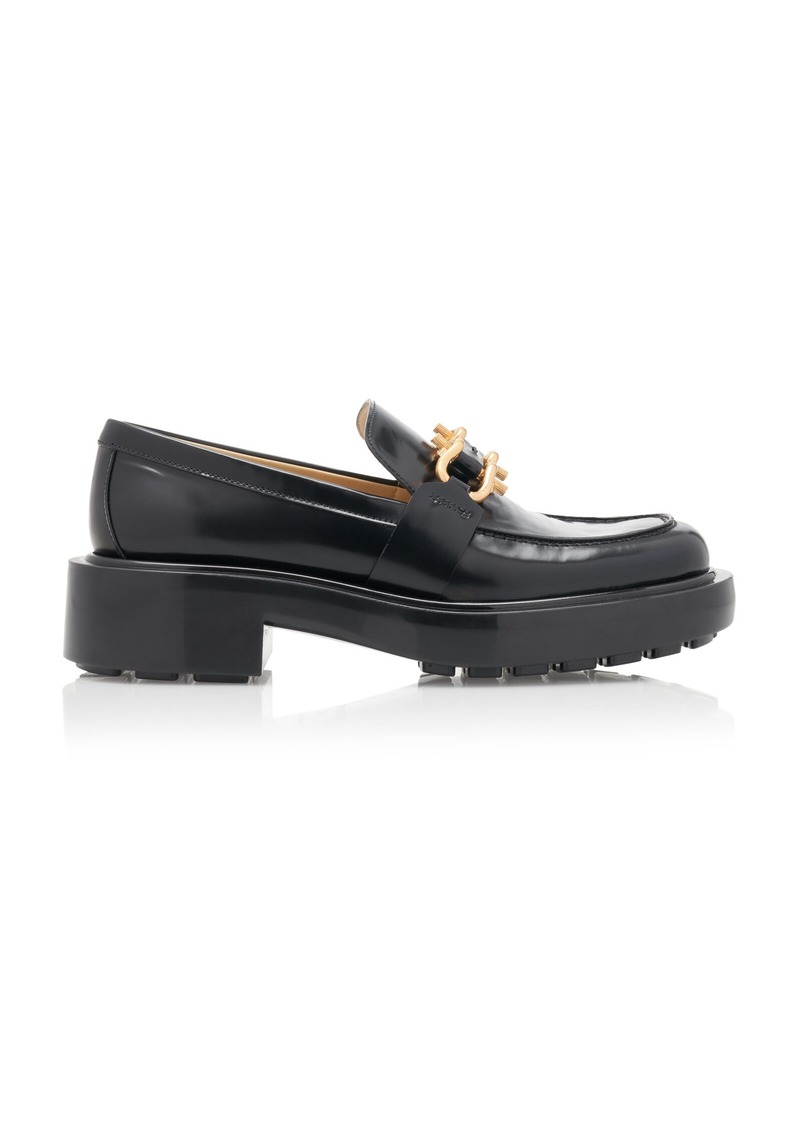 Bottega Veneta - Monsieur Leather Loafers - Black - IT 37 - Moda Operandi