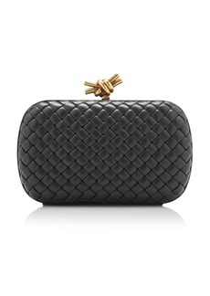 Bottega Veneta - Padded Knot Minaudière  - Black - OS - Moda Operandi