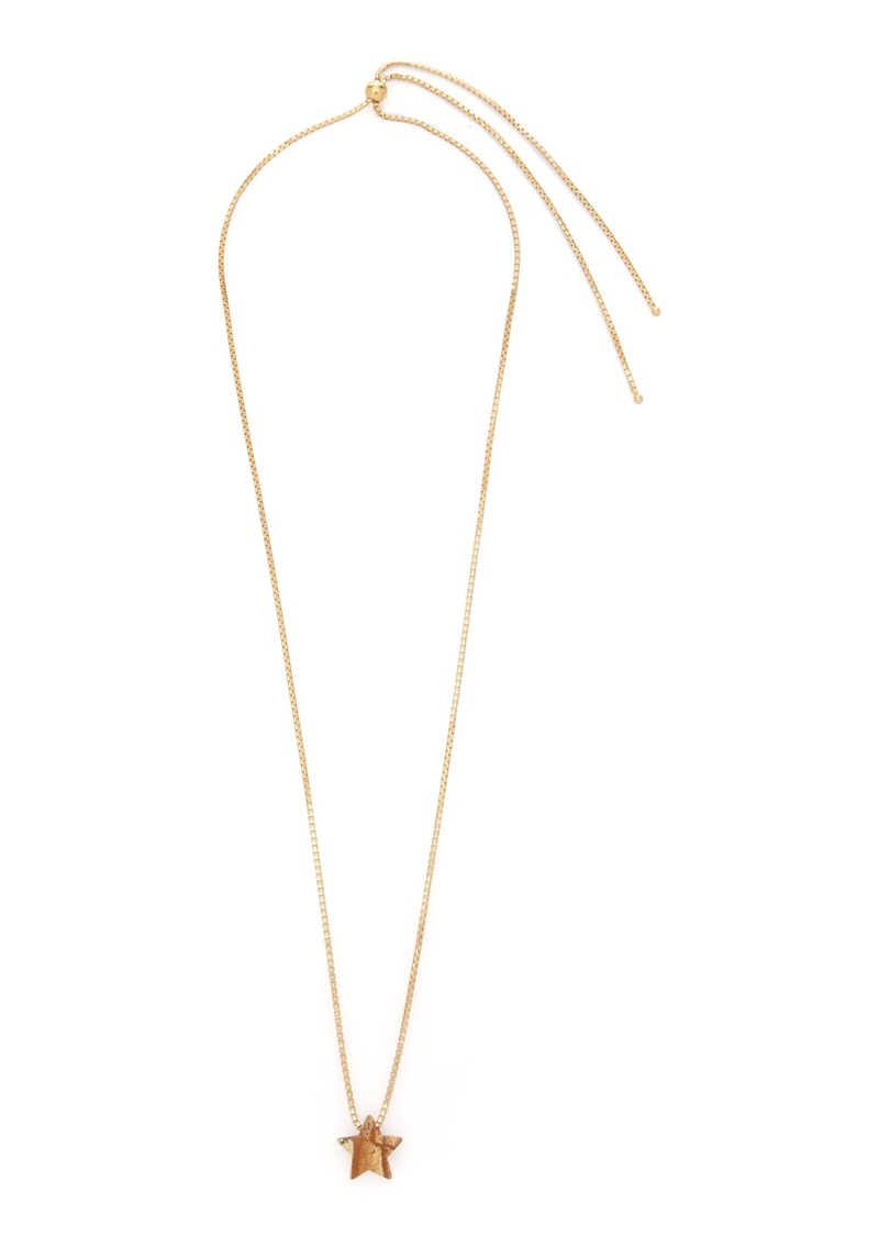 Bottega Veneta - Picture Jasper 18K Gold-Plated Necklace - Gold - OS - Moda Operandi - Gifts For Her
