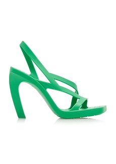 Bottega Veneta - Pudding Rubber Sandals - Green - IT 40 - Moda Operandi