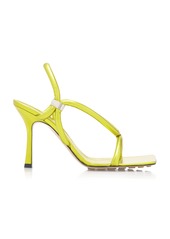 Bottega Veneta - Reflection Leather Sandals - Blue - IT 39 - Moda Operandi