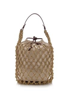 Bottega Veneta - Salina Crocheted Cotton Tote Bag - Neutral - OS - Moda Operandi