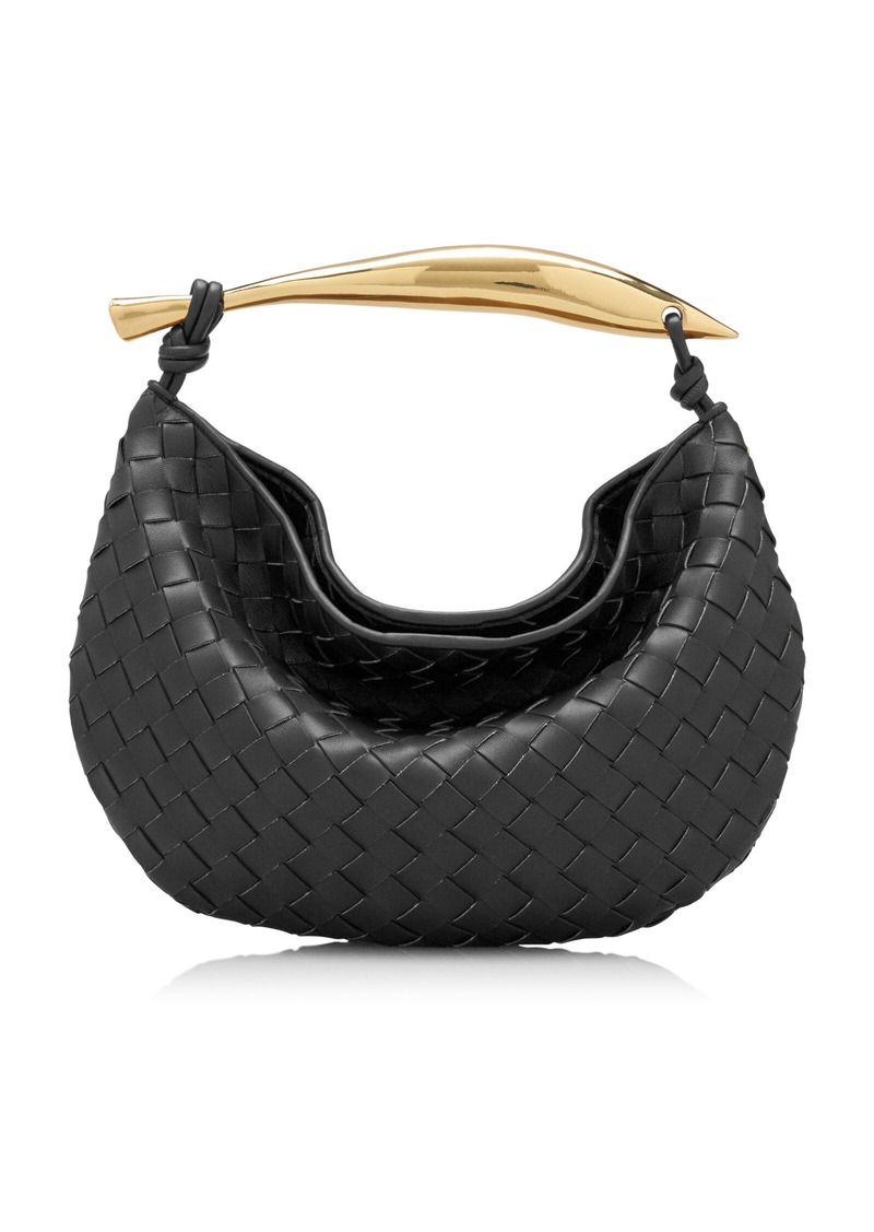 Bottega Veneta - Sardine Intrecciato Leather Bag - Black - OS - Moda Operandi