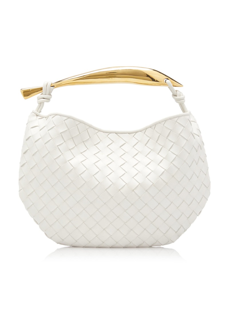 Bottega Veneta - Sardine Intrecciato Leather Bag - White - OS - Moda Operandi