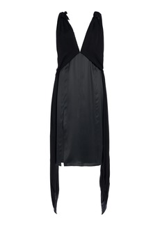 Bottega Veneta - Silk Twill Dress - Black - IT 38 - Moda Operandi